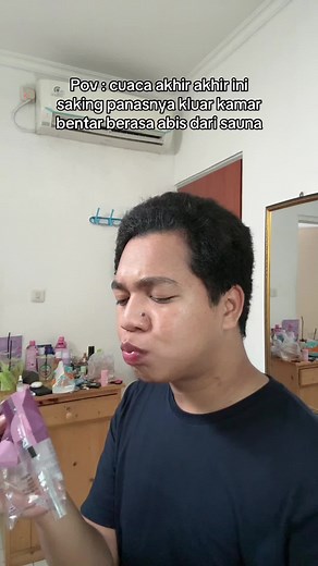 Pov : Cuaca Panas, Mandi, dan Kipas Guys!