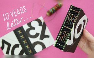 【Sea Lemon】用两种装订方法完成10年前搁置的DIY手帐本