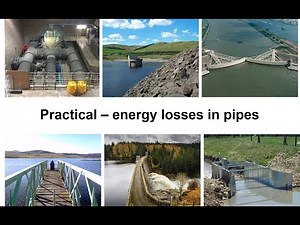 Fluid Mechanics: energy losses in pipes practical coursework