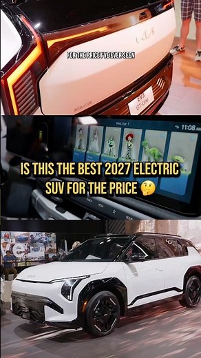 2027 Kia EV3 | Best-Value Subcompact EV of the Year 🤔 #kiaev3 #electricvehicle #autoshow