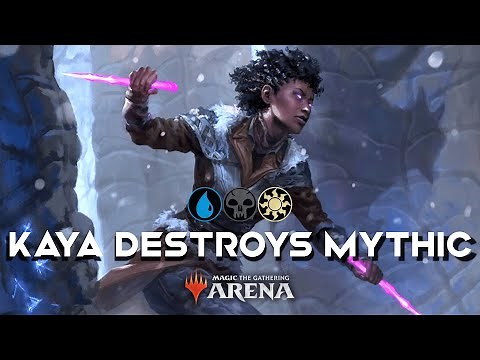 Kaya rips through mythic! | ESPER CONTROL STANDARD BO1 DECK GUIDE | KALDHEIM MTG Arena esper list