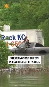 Powerful storm system leaves trail of damage in Midwest #shorts