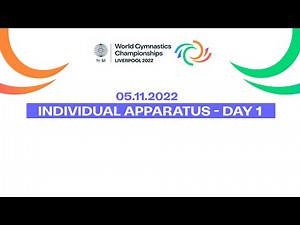 Apparatus Finals Day 1 - 2022 Artistic Gymnastics World Championships, Liverpool (GBR)