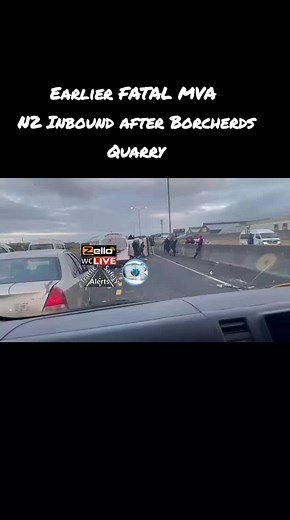 FATAL MVA Update on N2 Inbound After Borcherds Quarry