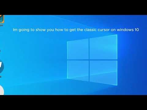 How to get old windows cursor(win 10/mabye 11)