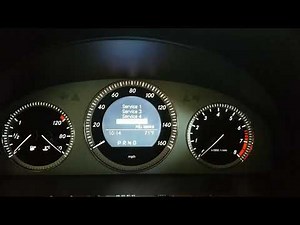 Maintenance Light Reset Mercedes GLK 2011