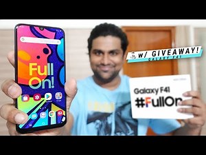 Samsung Galaxy F41 is HERE + Giveaway! (64MP | 6000 mAh | Flipkart)