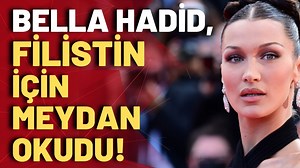 825K views · 10K reactions | Filistin asıllı model Bella Hadid: Kariyerim dursa bile Filistin'i desteklemekten vazgeçmeyeceğim! | Halk TV | Facebook