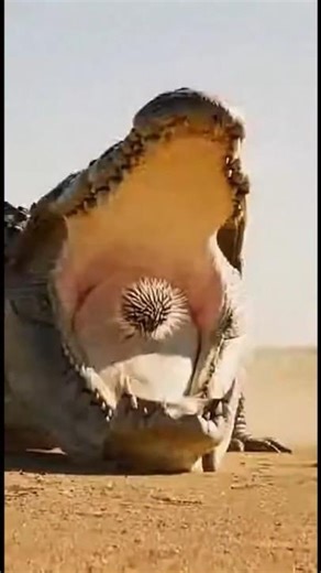 Porcupine Explodes Quills Inside Crocodile’s Mouth in Wild Attack!