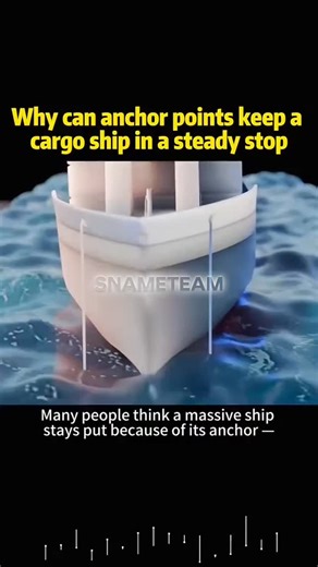 SNA&ME (Seafarers Naval Architect And Marine Engineers) on Instagram: "Anchors are the ship’s way of grabbing the Earth by the hand. They don’t magically glue the ship in place — instead, they create a balance between enormous forces acting on the vessel and the resistance of the seabed. Here’s what’s happening beneath the surface: Weight and Friction Work Together When an anchor drops, it sinks until it digs into the seabed. The anchor’s flukes (those claw-like parts) bury themselves under sand