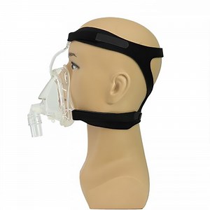 [Hot Item] Portable Full Face Mask for CPAP Snoring and Sleep Apnea Therapy with Adjustable Headgear Clips M and L Size Home Use Niv Bipap Mask