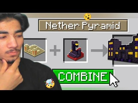 Minecraft, But You Can Combine Structures...