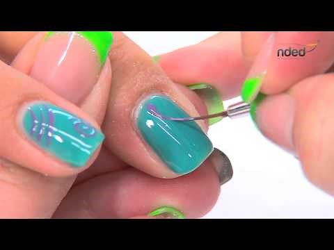 Summer Nail Art Decor with Semi-Permanent Nail Polish | rbnails.de