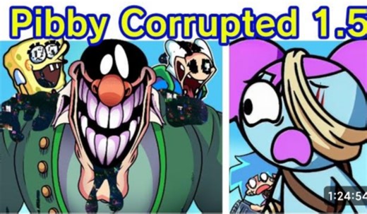 Friday Night Funkin' Pibby Corrupted V1.5 (Come Learn With Pibby × FNF Mod）