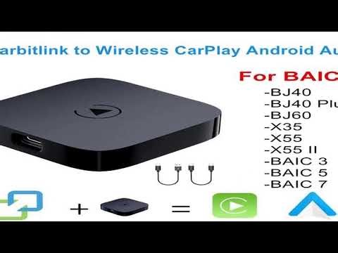 #Carbitlink Smartlink Easy Connection to Wireless CarPlay Android Auto for Baic BJ40 BJ40 Plus BJ60
