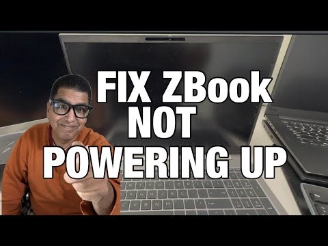 Fix for an HP ZBook Firefly 16 Not Powering Up