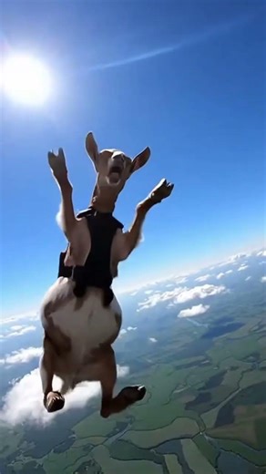 goats skydiving #shorts #skydiving