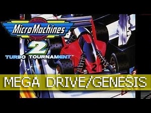 [Longplay] Micro Machines 2: Turbo Tournament (Challenge Mode) - Mega Drive/Genesis