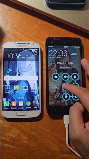 Old Samsung vs HTC lock/unlock sound! #shorts