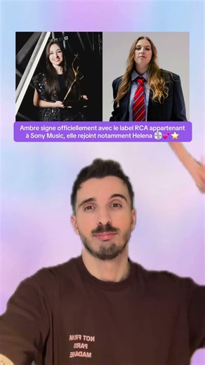 Ambre has officially signed with RCA Records, joining Helena among others 💿💕⭐️ #staracademy