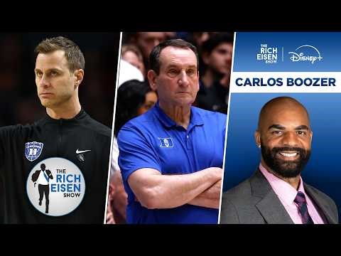 Carlos Boozer on the Greatest Lesson Duke HC Jon Scheyer Learned from Coach K | The Rich Eisen Show
