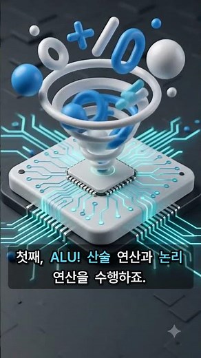 정보보안기사:시스템보안 | CPU의 두뇌 구조: ALU, 레지스터, 제어장치