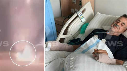 Father facing battle to save hands after fireworks mishap