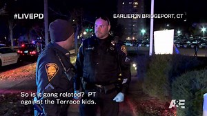 Live on the scene of a shooting in Bridgeport, CT. Ride along with America's police forces, Fridays on #LivePD. | A&E