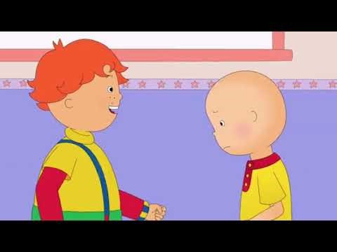 What should’ve happened after Caillou cheated off someone’s test