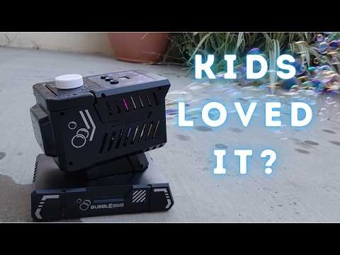 This Bubble Machine Has a Secret Feature You NEED to See