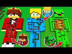 UKRI LABYRINTH vs. SEMLAKI LABYRINTH vs. DENDY LABYRINTH XXL in Minecraft!