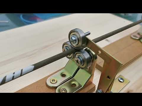 Arrow Cresting Jig Machine / Pfeile bemalen / How to do / DIY / Archery/ Bogenschießen
