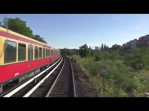 Führerstandsmitfahrt S-Bahn Berlin von Teltow Stadt nach Henningdorf auf der S25 mit BR 481 in 4K.