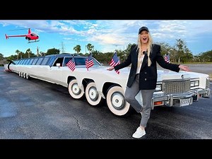 "2026 World’s Biggest Limousine – Luxury Beyond Imagination!"The American dreams car
