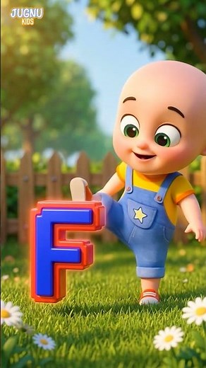 Abc Song For Kids ( EFGH) | Kids Learn ABCD Song | Nursery rhymes & Baby Cartoon #shorts #babysongs
