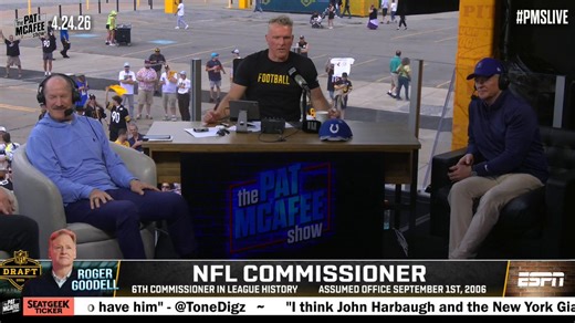 "We did tweak the dynamic kickoff a little bit this year..We brought 1,100 returns back into the game and it's an exciting play..Special Teams is a big part of the game"@nflcommish #PMSLive