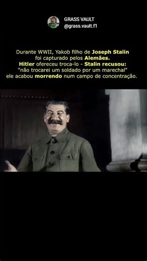 Stalin recusou salvar seu próprio filho #shorts