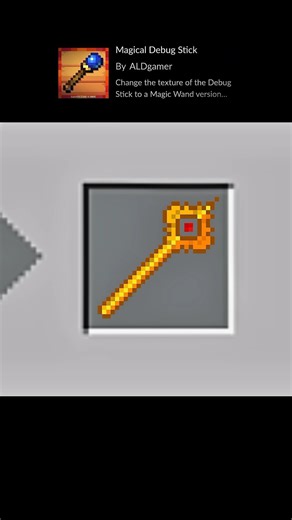 crafting magic stick moment #minecraft #shorts #youtube