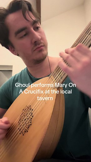 Ghoul's Haunting Performance of Mary On A Crucifix