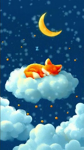 Lullaby for Babies to Go to Sleep Fast 🌙 Sleeping Fox Lullaby 🦊 Relaxing & Soothing Sleep Music