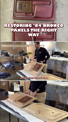 84 Ford Bronco Door Panels: Resto Versus Repro