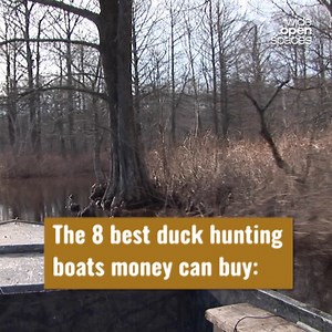 A boat can have many purposes, not just fishing! Do you duck hunt from a boat? 🦆 https://bit.ly/2QHguSd | Wide Open Spaces