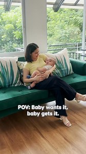 POV: Your baby accidentally checks out his needs at Baby Company 😉 Baby wants, baby gets! Thank you, Mommy and Daddy. 💛 Did you know? You can also shop conveniently from home! ✨ Simply visit our online shops here: https://bit.ly/BabyCompanyPHLinkDirectory | Baby Company