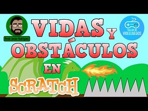 Cómo programar Vidas y Obstáculos en Scratch - Juego de Plataformas