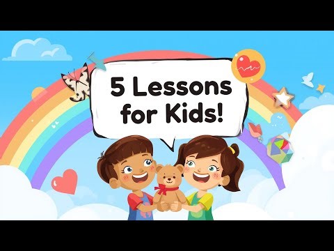 5 Important Lessons for Kids – Helping Friends & Sharing Toys