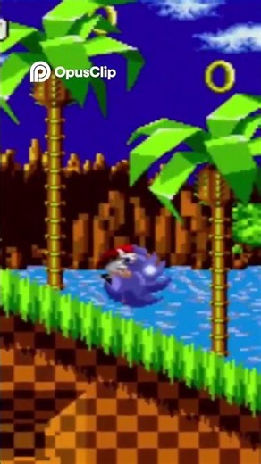 Sonic: Accion en Green Hill-Zone #sonic #sonicthehedgehog #sega #gaming
