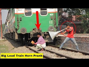 Big Loud Scream Prank 2021 || Scary Big Loud Train Horn Prank - TRY TO NOT LAUGH CHALLENGE