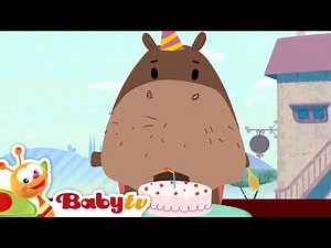 Pastel de cumpleaños | Videos de dibujos animados para niños | @BabyTVSP