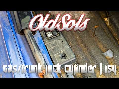 OldSols Vlog 154 - Trunk/Gas Lock Cylinder Replacement