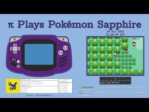 CAN THE NUMBER π BEAT POKÉMON? | Pi Plays Pokémon Sapphire - Stream #725 Part 4